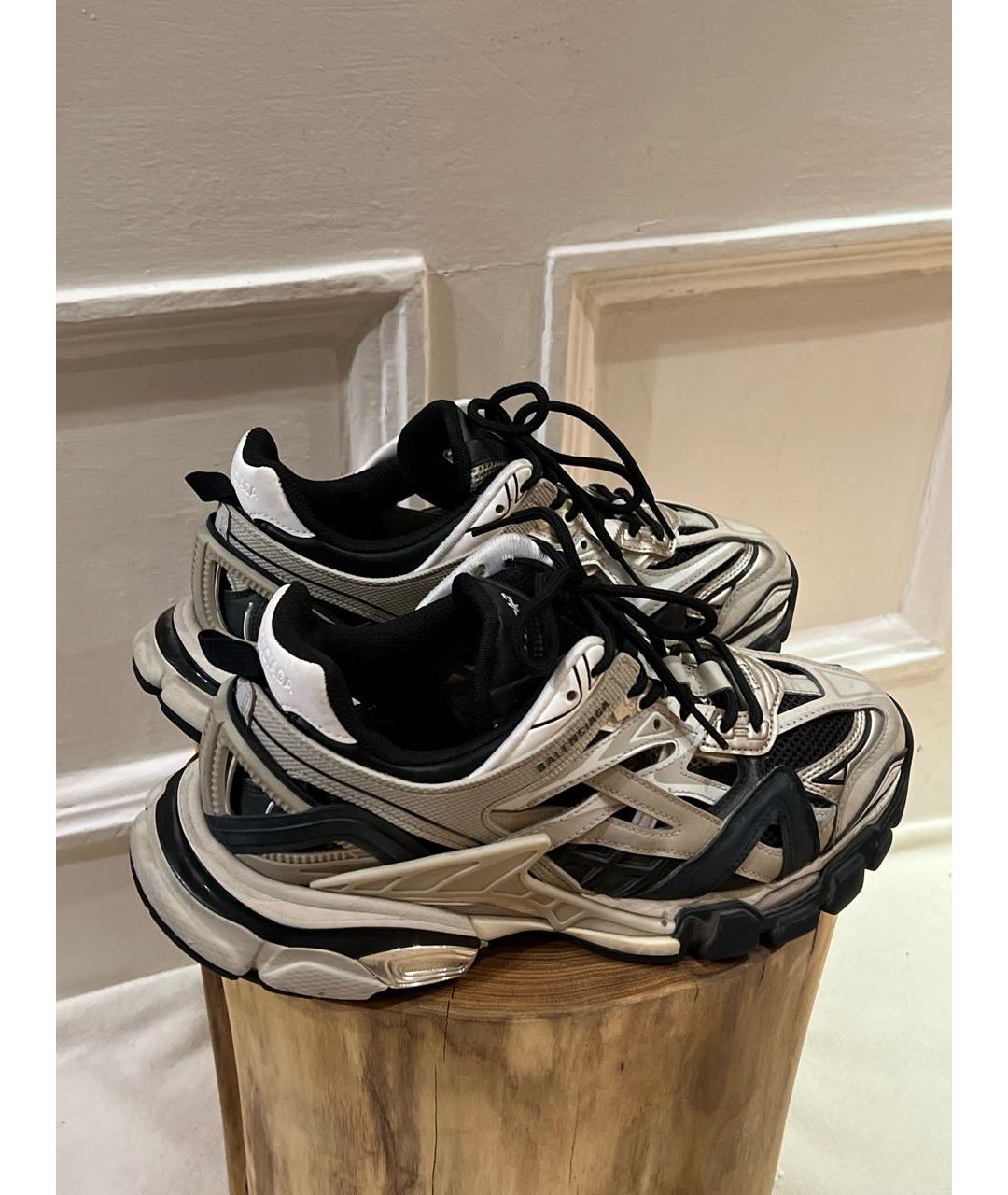 BALENCIAGA Мульти текстильные низкие кроссовки / кеды, фото 3