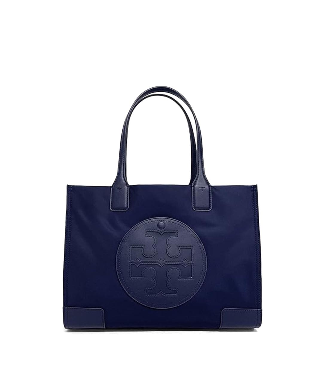 TORY BURCH Темно-синяя сумка тоут, фото 1