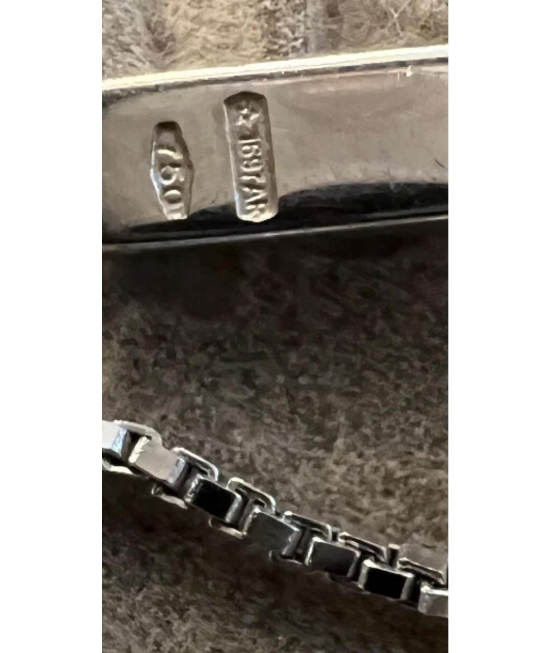 GUCCI Серебрянный чокер из белого золота, фото 4