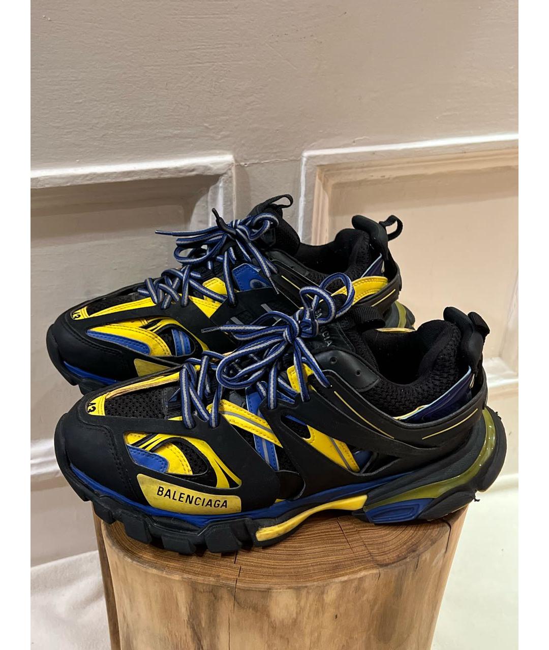 BALENCIAGA Мульти текстильные низкие кроссовки / кеды, фото 6