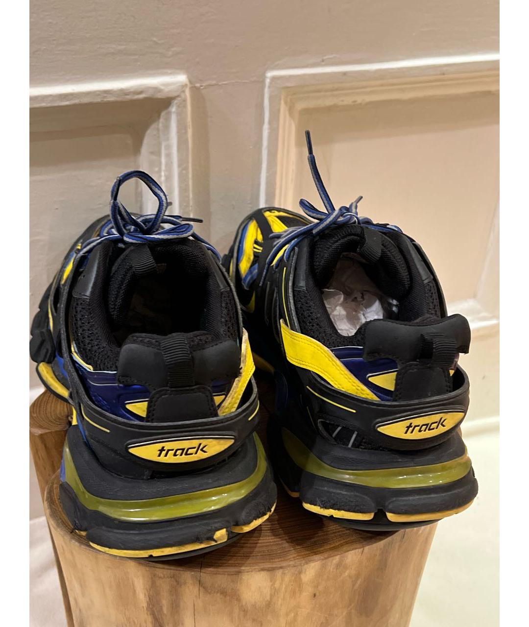 BALENCIAGA Мульти текстильные низкие кроссовки / кеды, фото 4