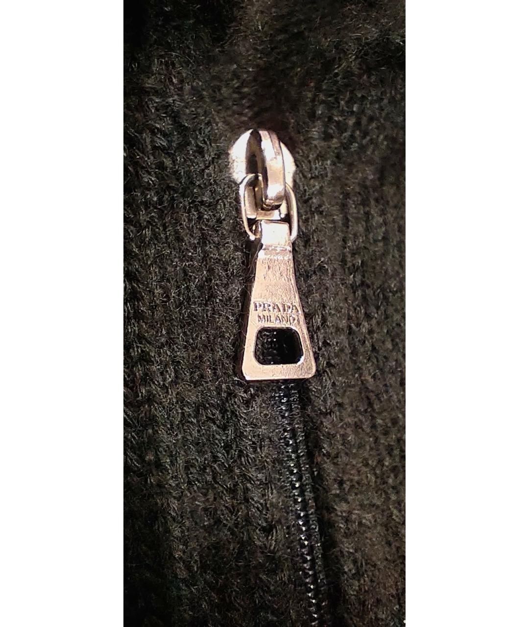 PRADA Зеленый кашемировый джемпер / свитер, фото 5