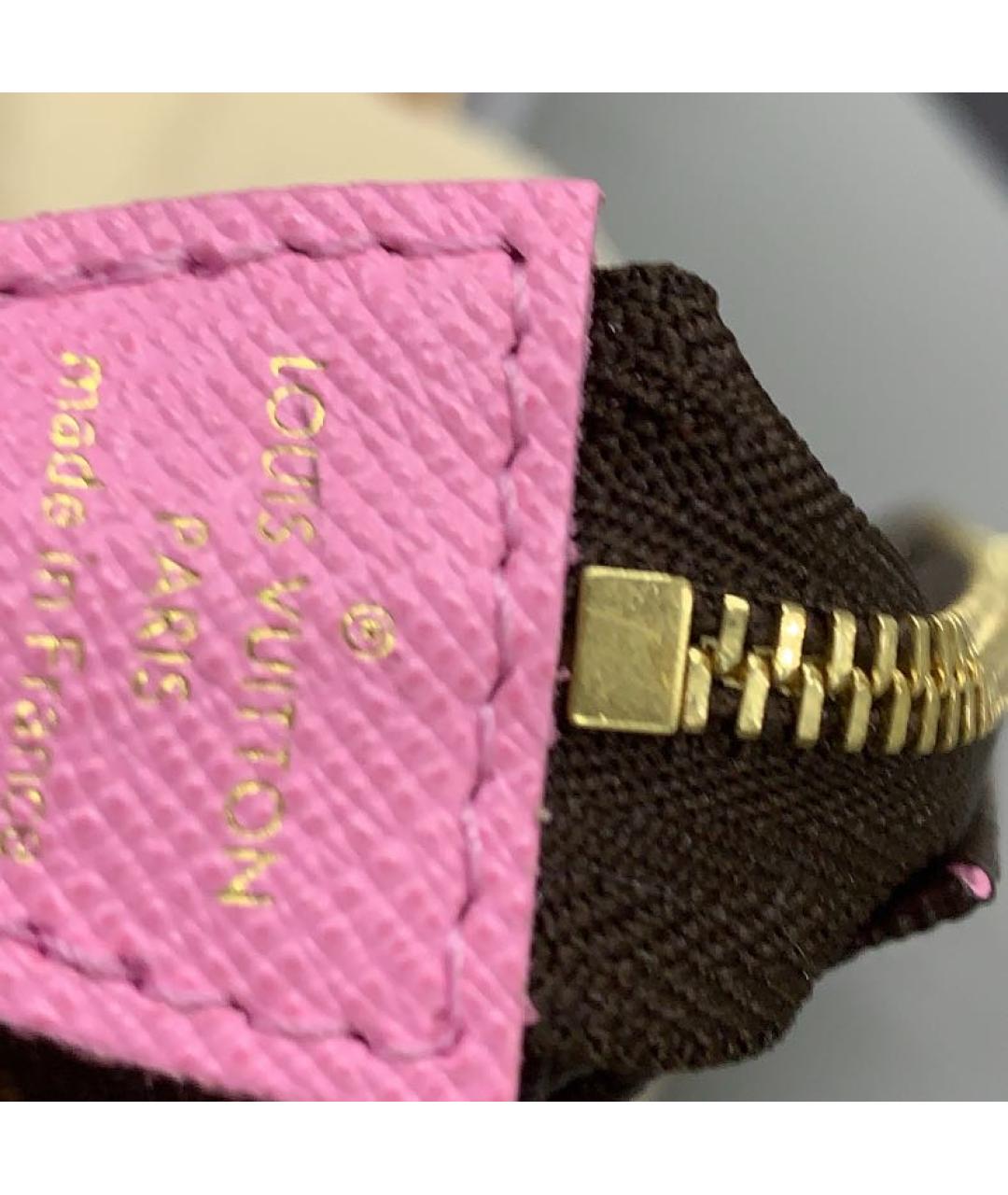 LOUIS VUITTON Коричневая сумка с короткими ручками, фото 6