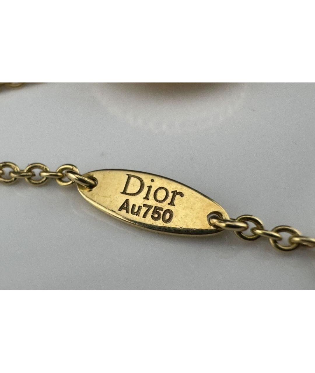 CHRISTIAN DIOR Золотой браслет из желтого золота, фото 7