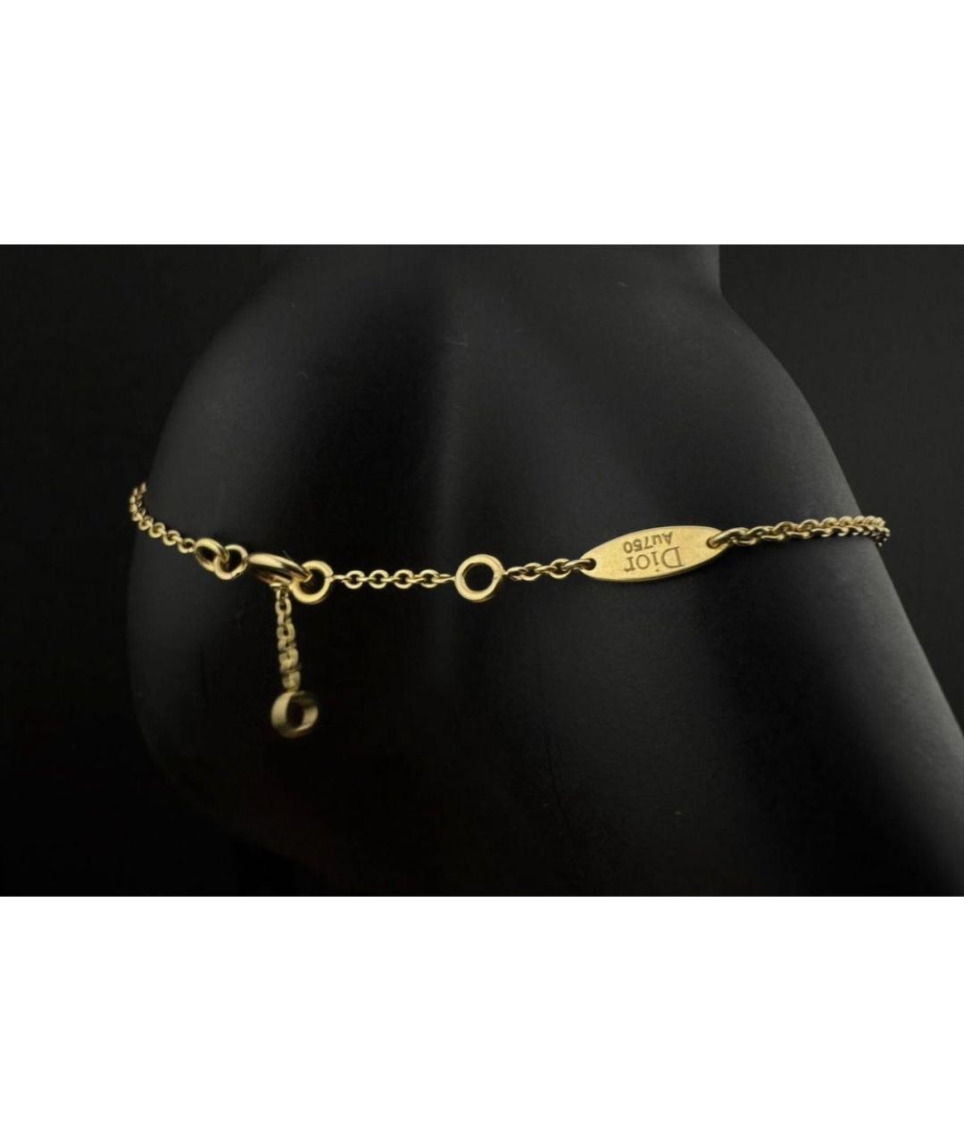 CHRISTIAN DIOR Золотой браслет из желтого золота, фото 4