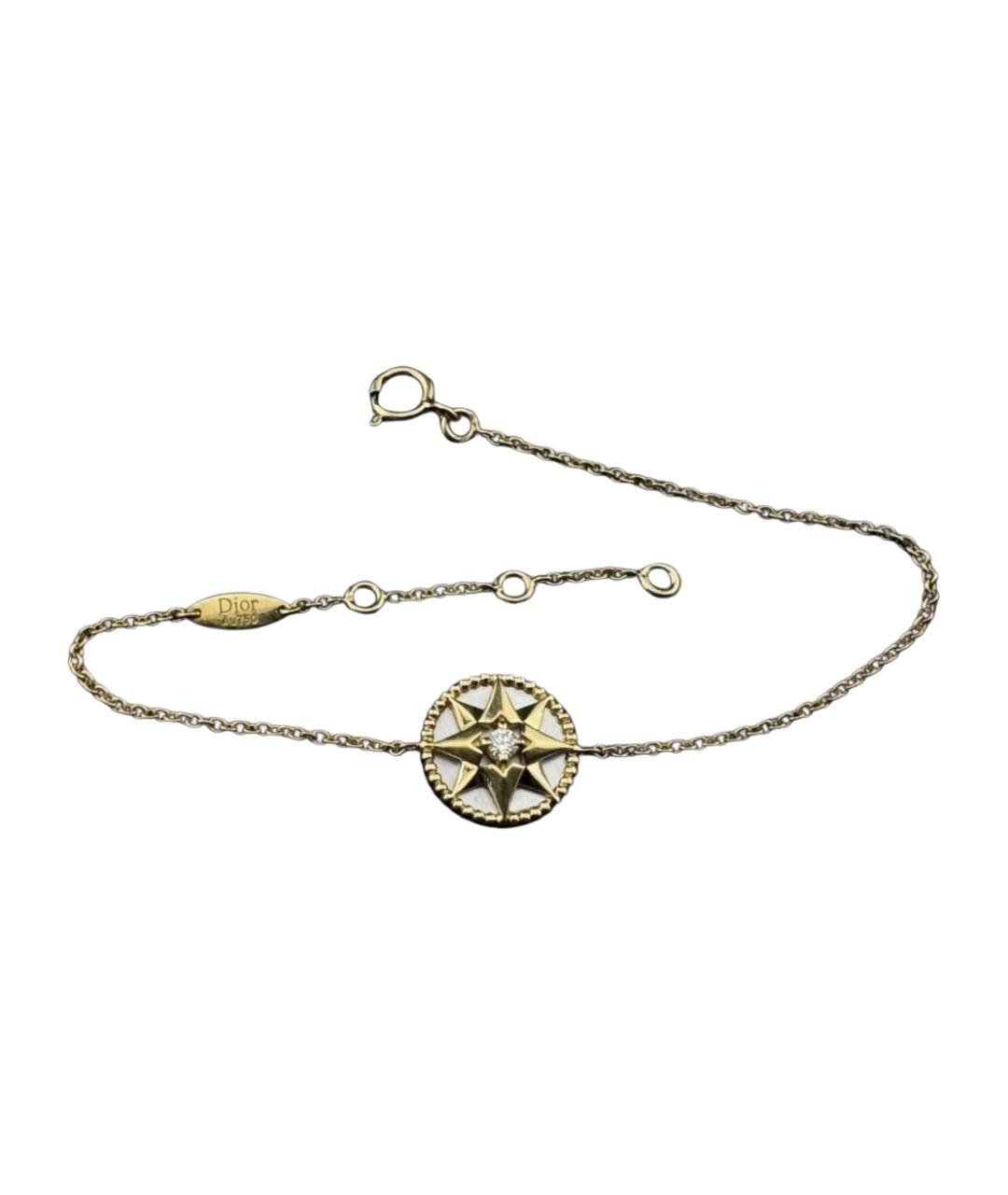 CHRISTIAN DIOR Золотой браслет из желтого золота, фото 1