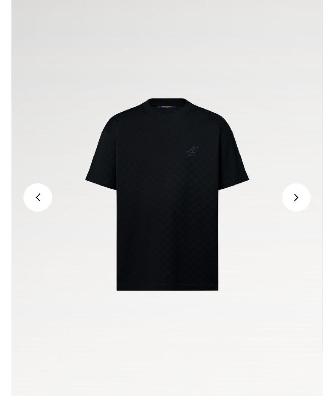 LOUIS VUITTON Синяя хлопковая футболка, фото 7