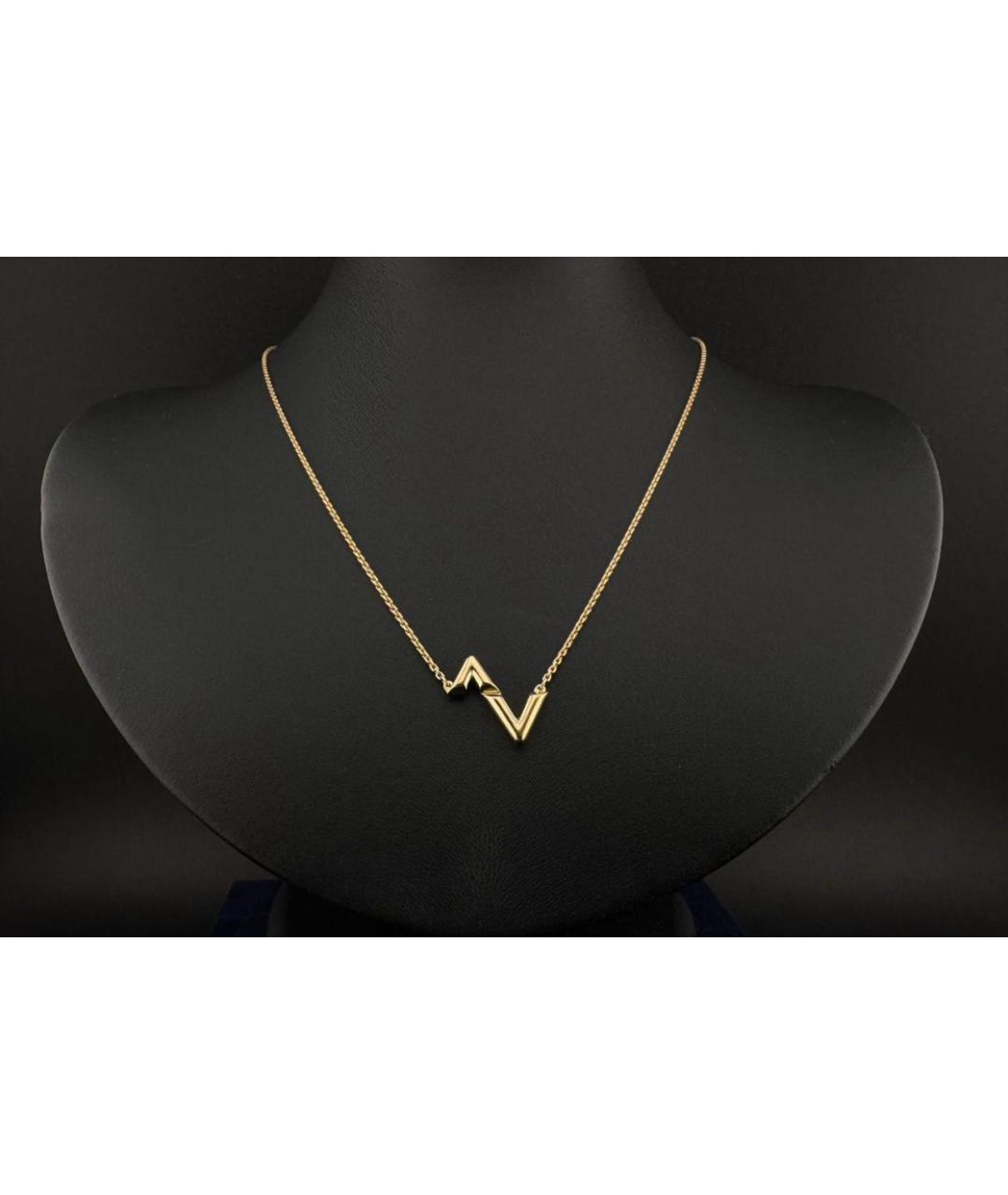 LOUIS VUITTON Золотая подвеска из желтого золота, фото 2