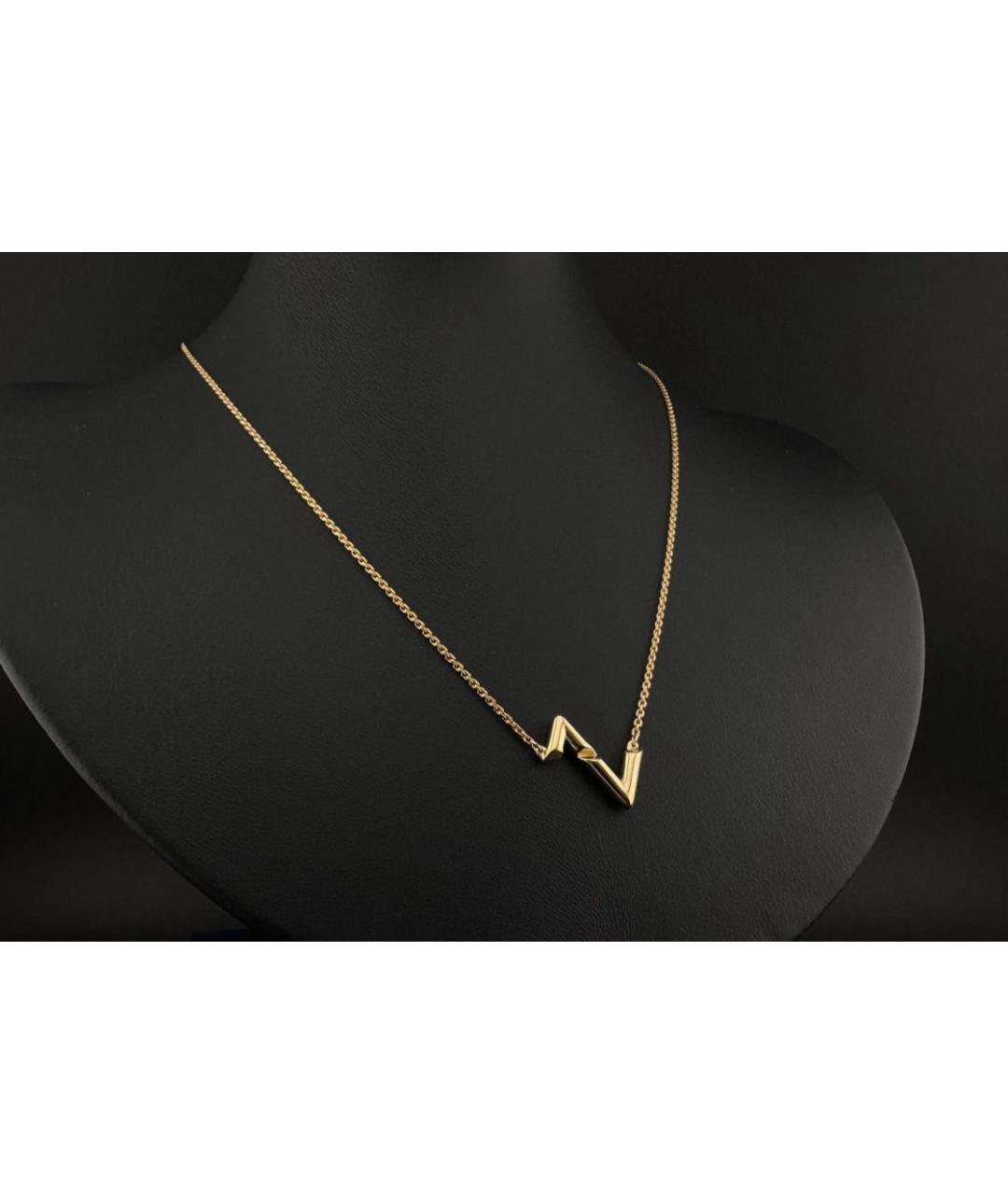 LOUIS VUITTON Золотая подвеска из желтого золота, фото 3