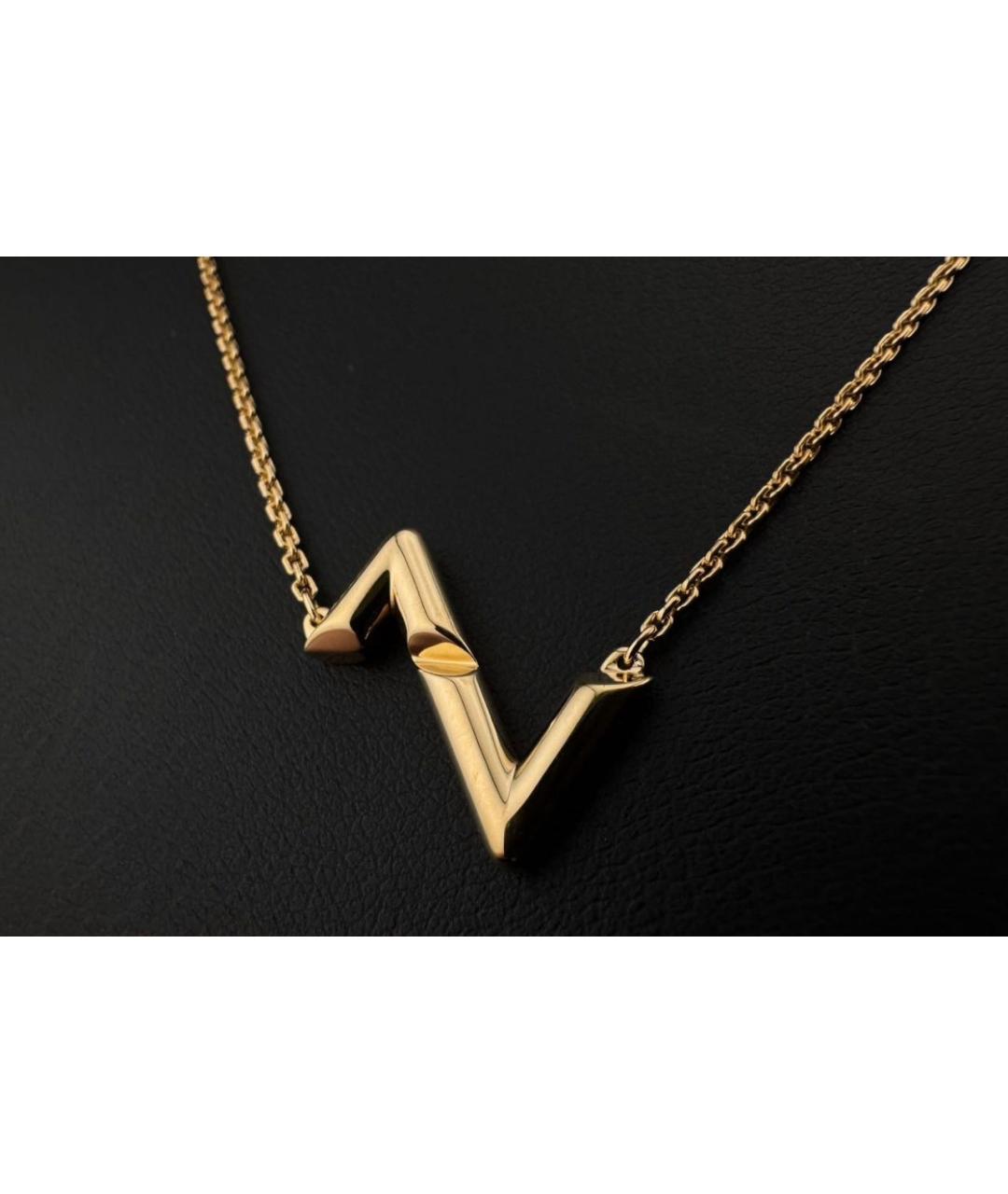 LOUIS VUITTON Золотая подвеска из желтого золота, фото 8