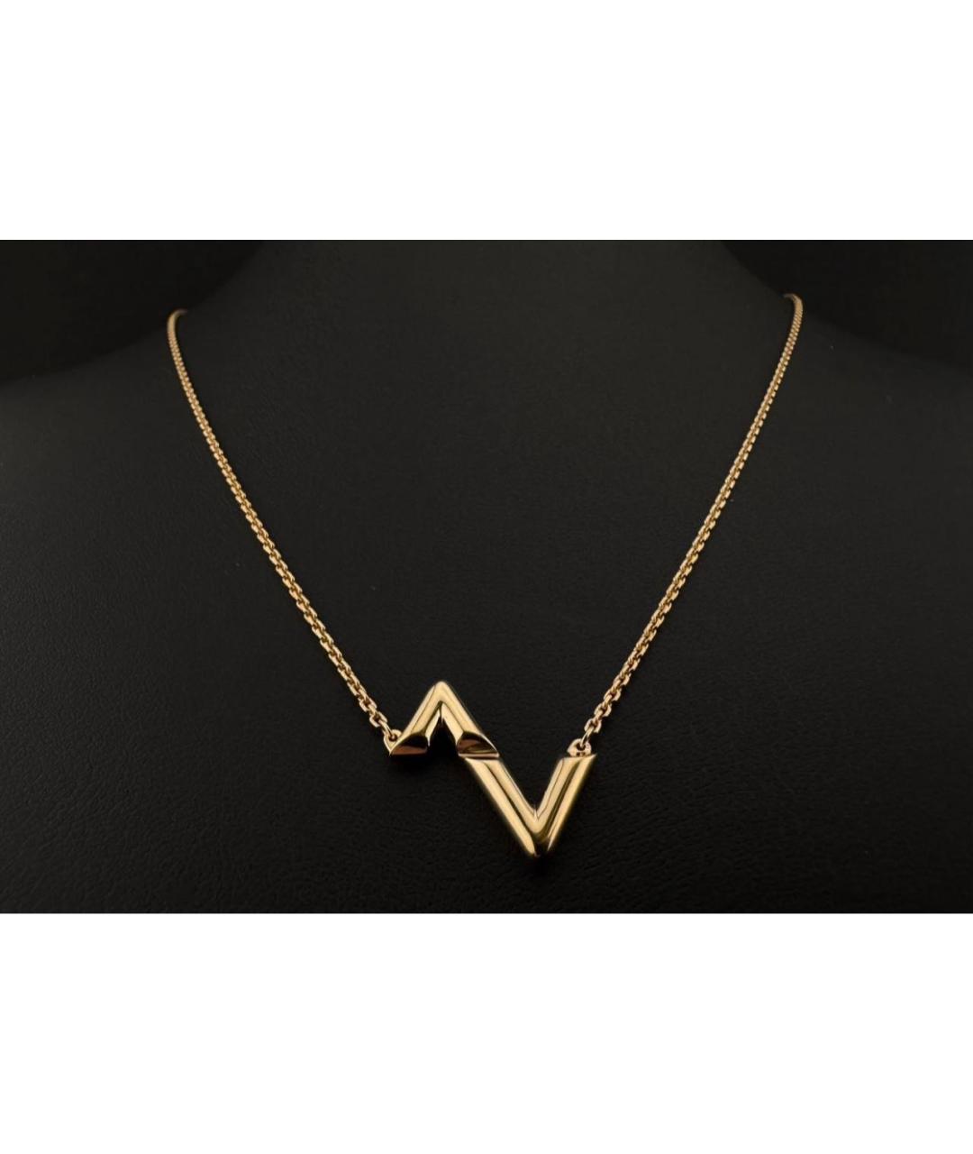 LOUIS VUITTON Золотая подвеска из желтого золота, фото 9