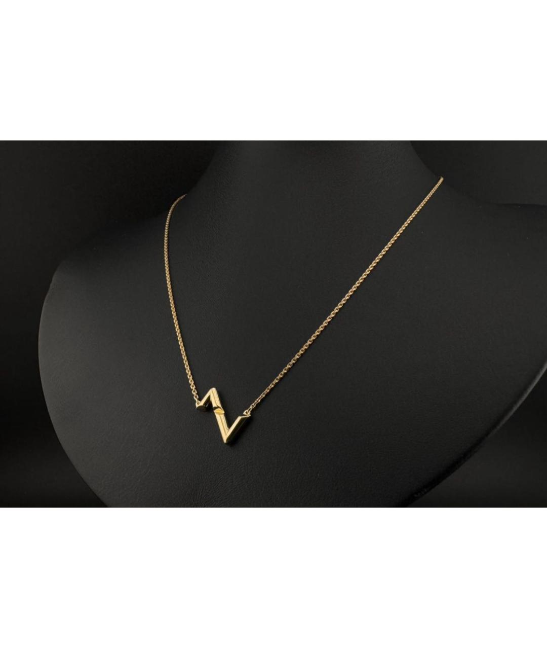 LOUIS VUITTON Золотая подвеска из желтого золота, фото 7