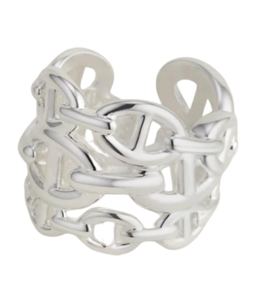 HERMES Серебряное серебряное кольцо, фото 1