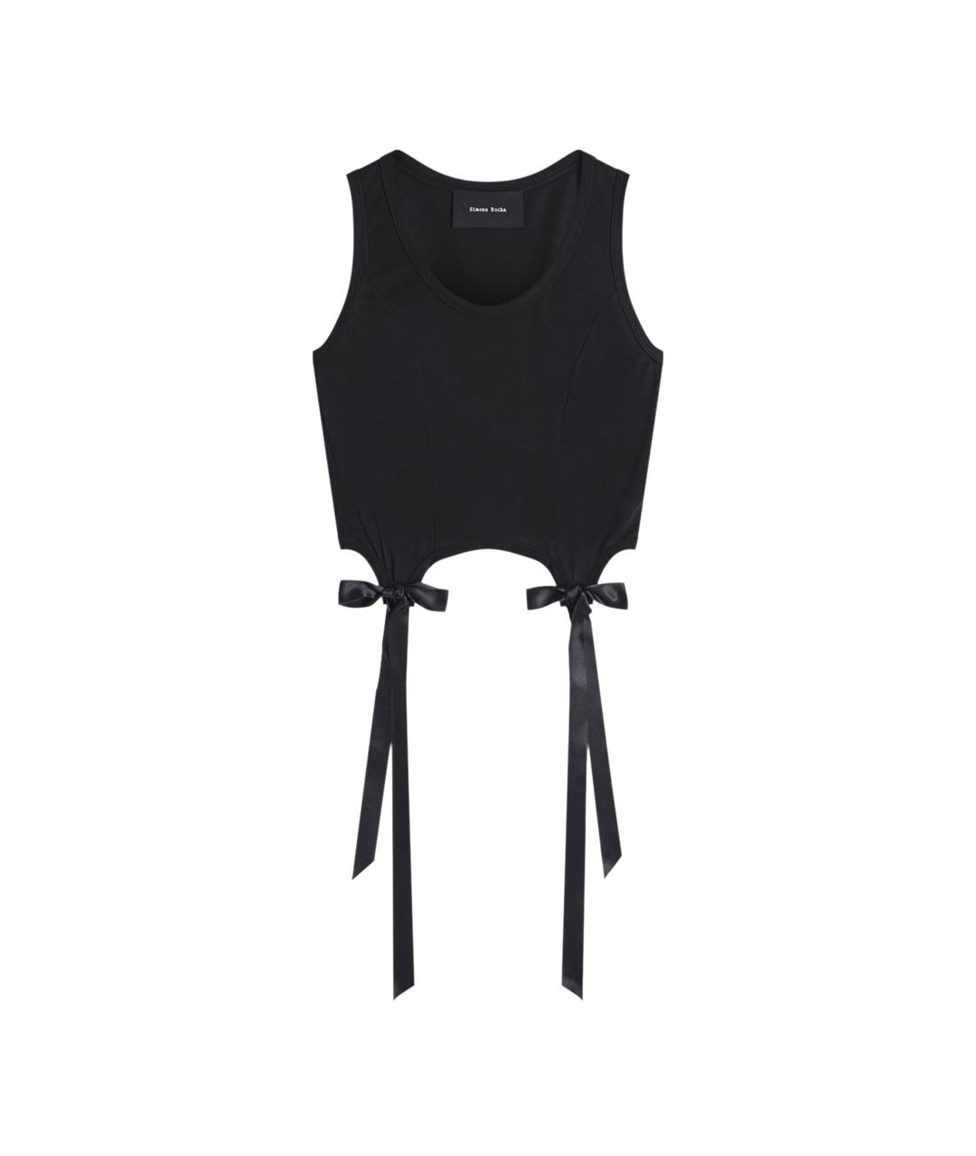 SIMONE ROCHA Черная майка, фото 1