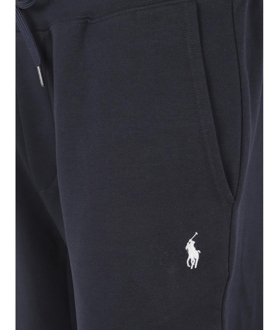 POLO RALPH LAUREN Темно-синие хлопковые повседневные брюки, фото 2
