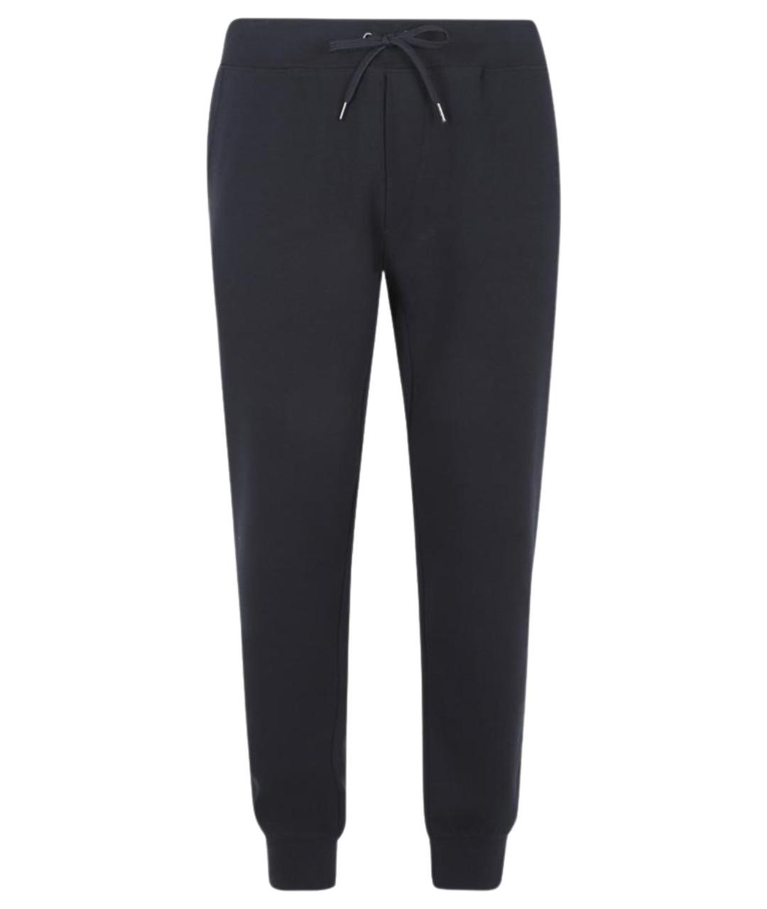 POLO RALPH LAUREN Темно-синие хлопковые повседневные брюки, фото 1