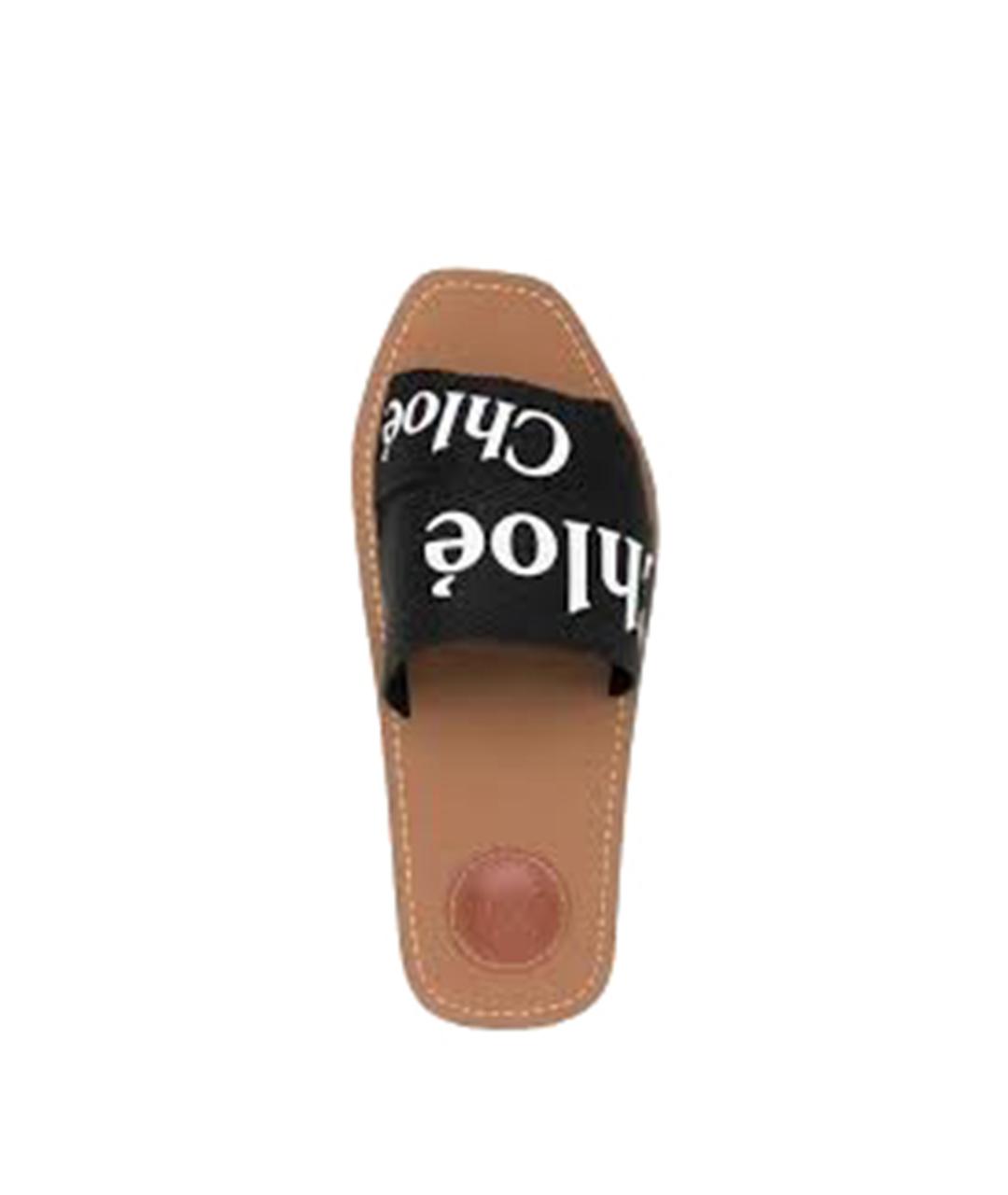 CHLOE Черные сандалии, фото 3