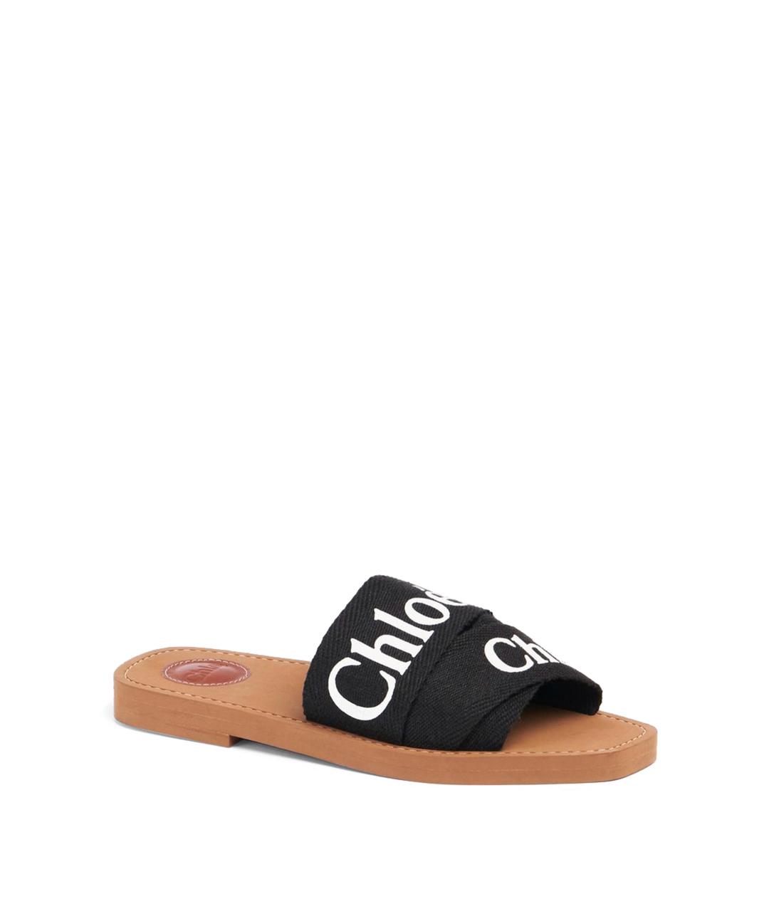 CHLOE Черные сандалии, фото 1