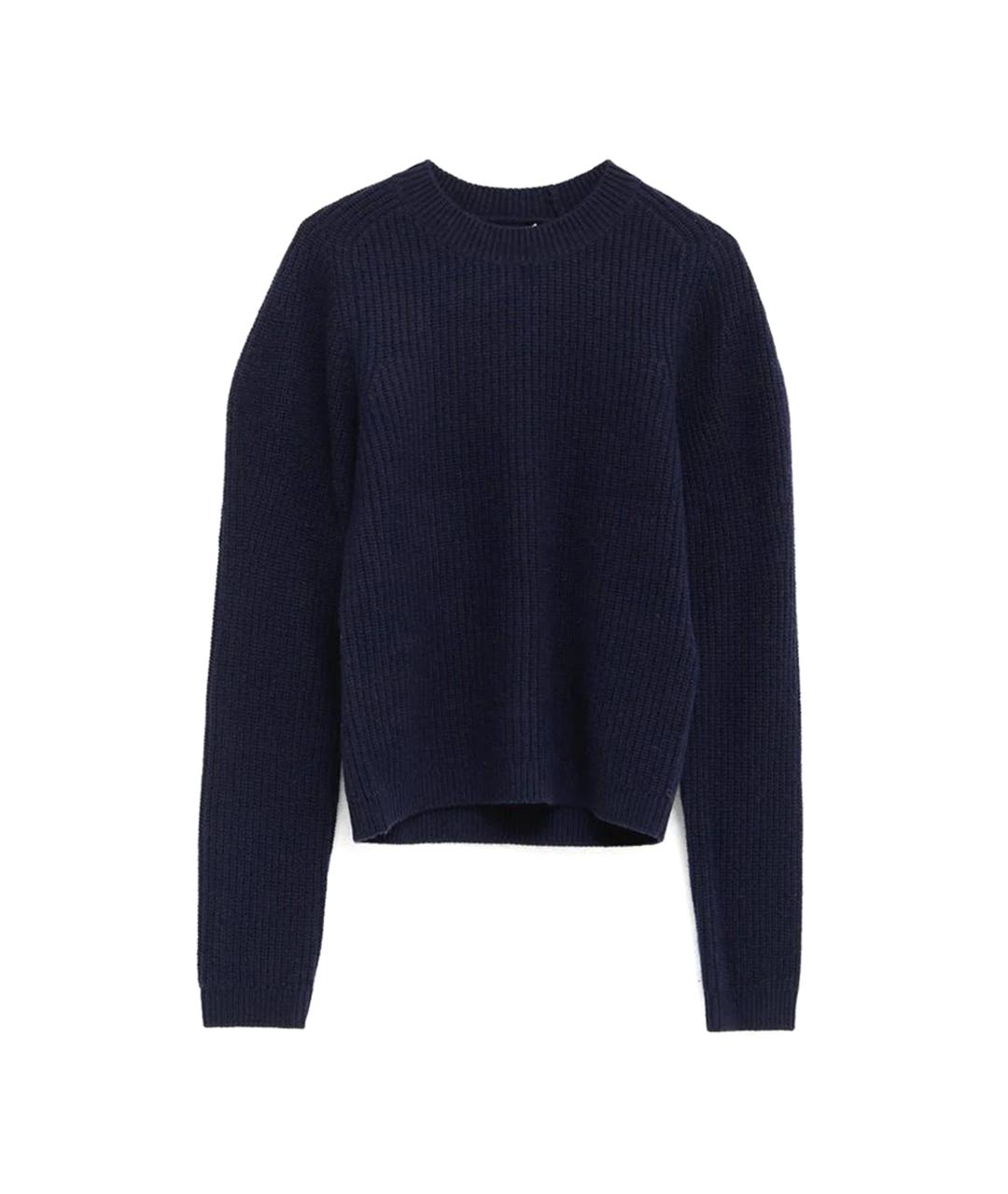 J.W.ANDERSON Темно-синий шерстяной джемпер / свитер, фото 1