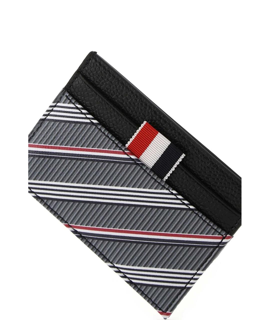 THOM BROWNE Серый кардхолдер, фото 3