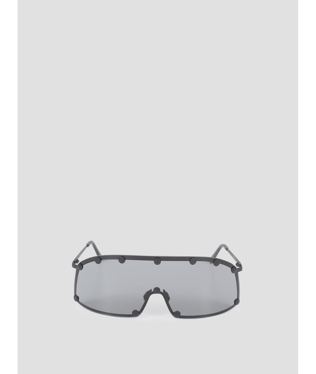 RICK OWENS Черные солнцезащитные очки, фото 4