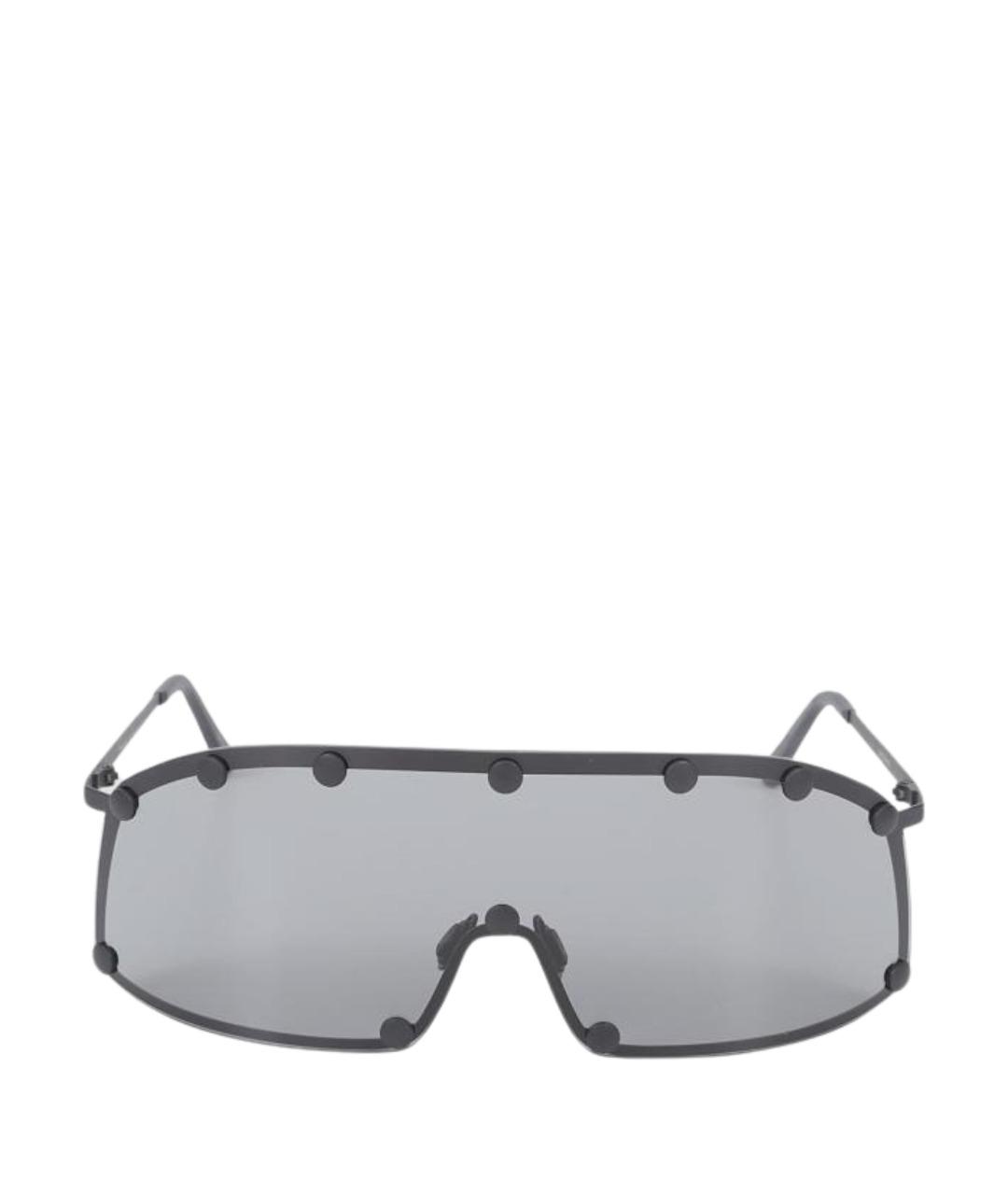 RICK OWENS Черные солнцезащитные очки, фото 1