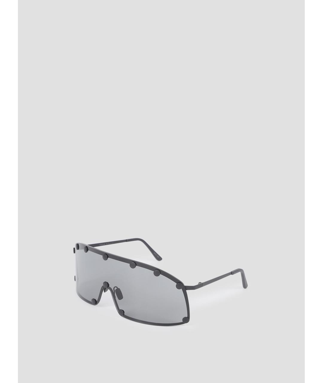 RICK OWENS Черные солнцезащитные очки, фото 3