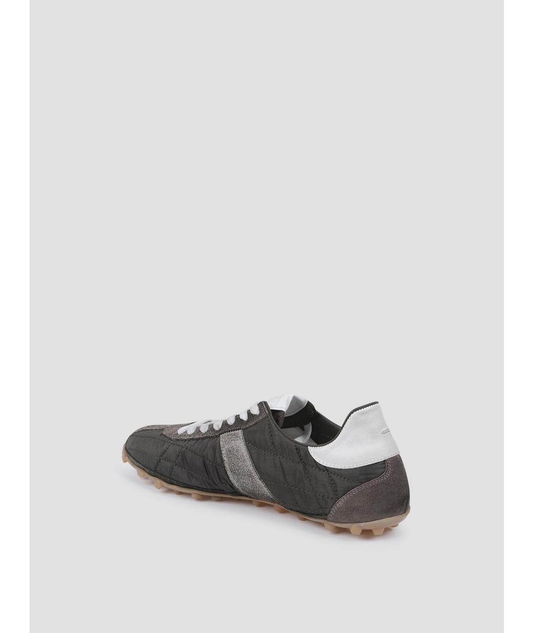 MAISON MARGIELA Серые низкие кроссовки / кеды, фото 2