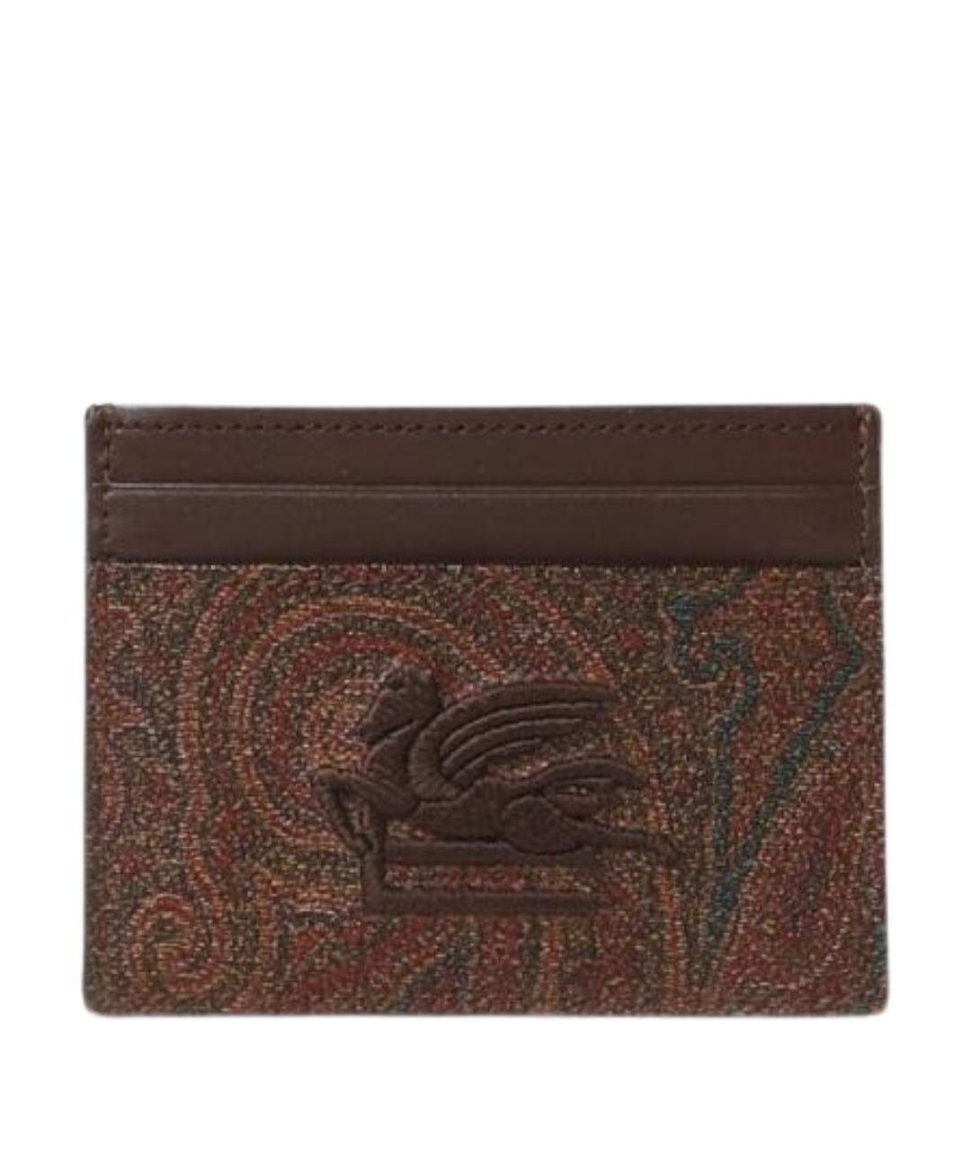 ETRO Коричневый кардхолдер, фото 1