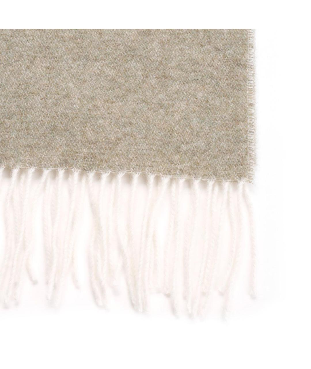 A.P.C. Коричневый шерстяной шарф, фото 2