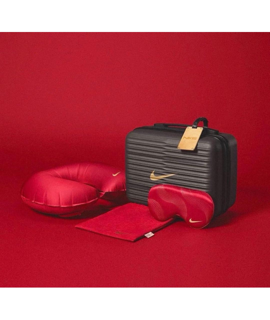 NIKE Черная кожаная сумка тоут, фото 5