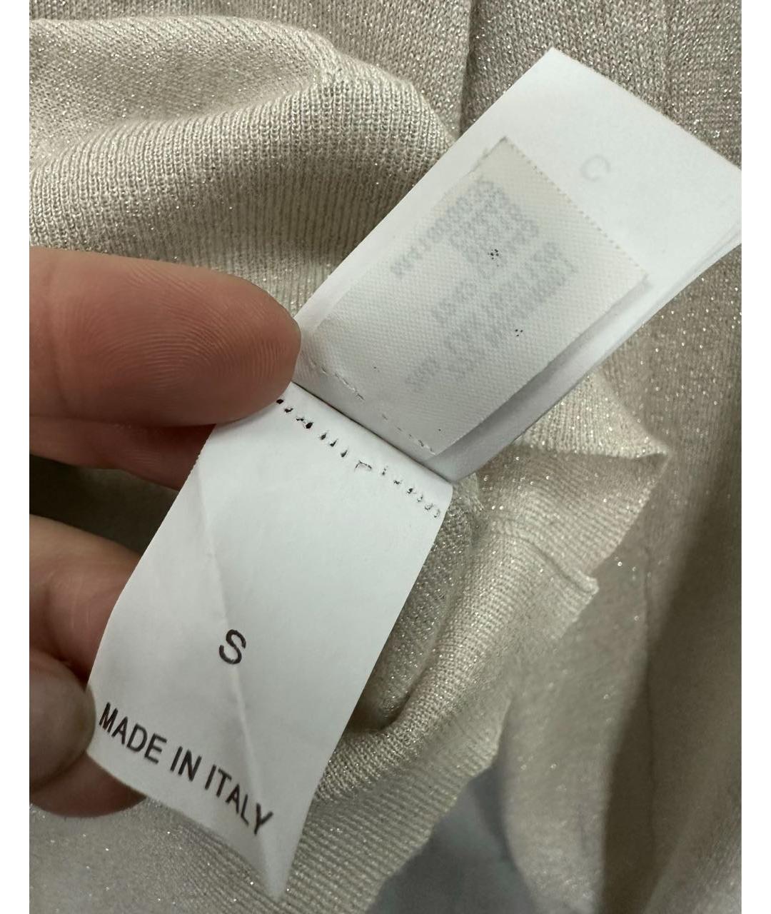 BRUNELLO CUCINELLI Бежевый кашемировый джемпер / свитер, фото 5