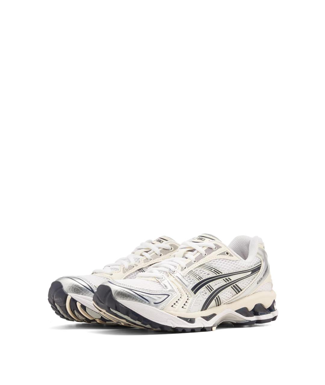 ASICS Белые синтетические кроссовки, фото 2