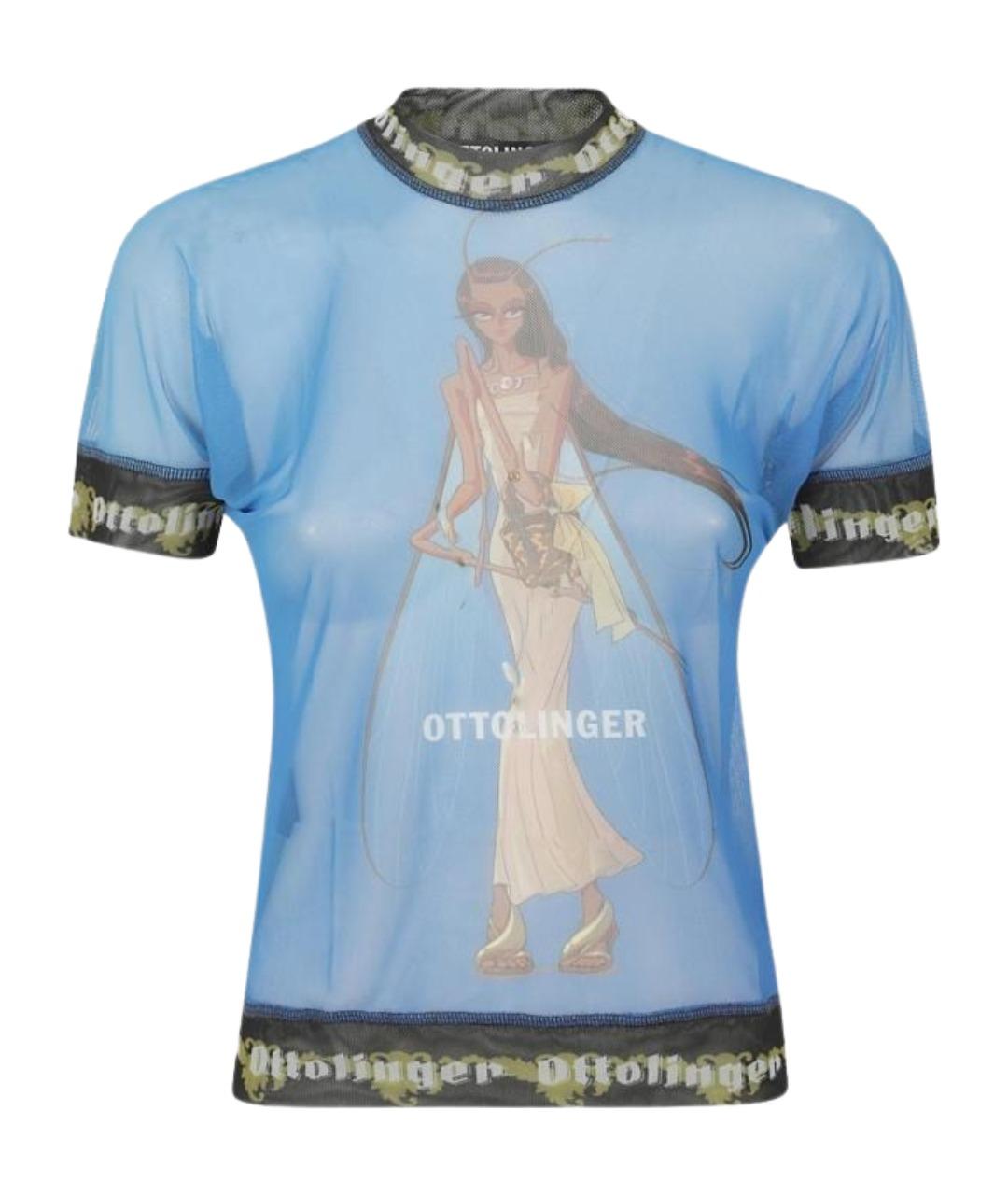 OTTOLINGER Синяя футболка, фото 1