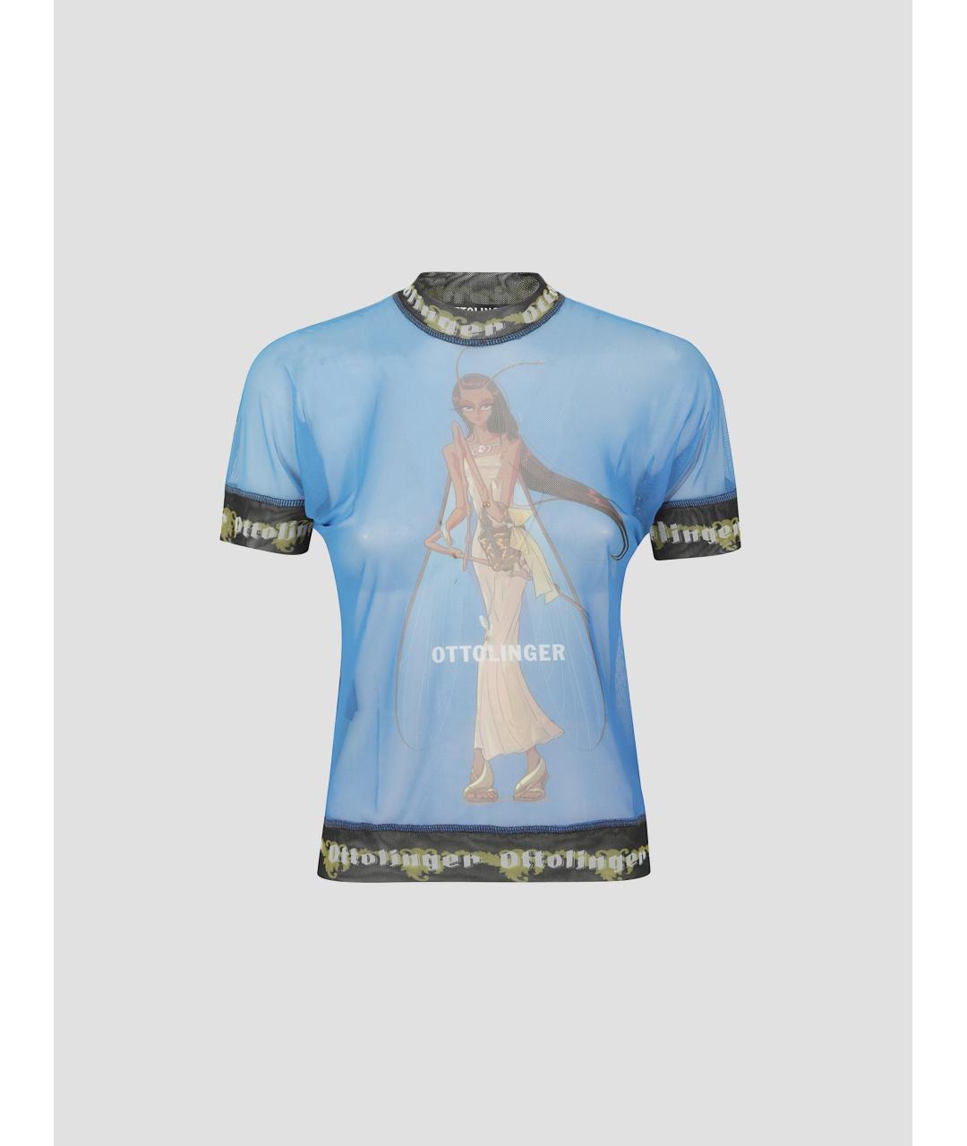 OTTOLINGER Синяя футболка, фото 4