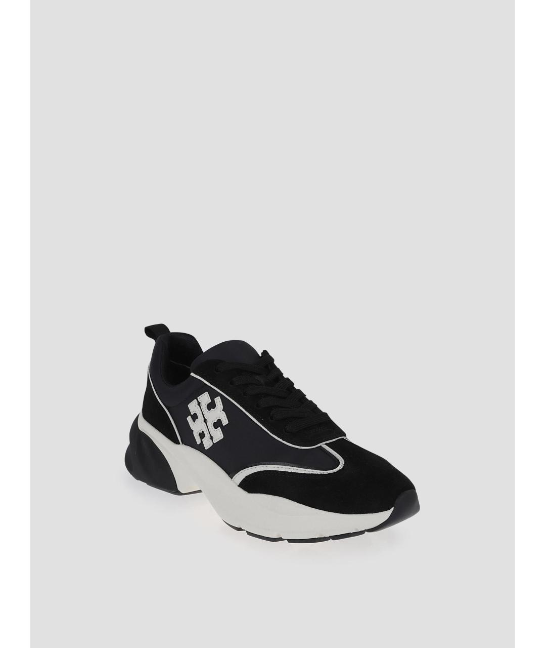 TORY BURCH Черные кроссовки, фото 3