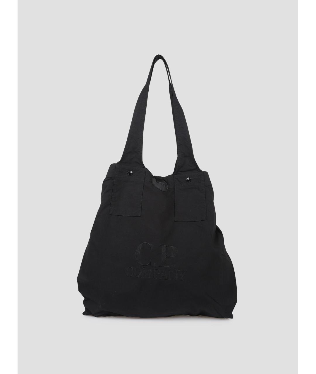 CP COMPANY Черная сумка на плечо, фото 4