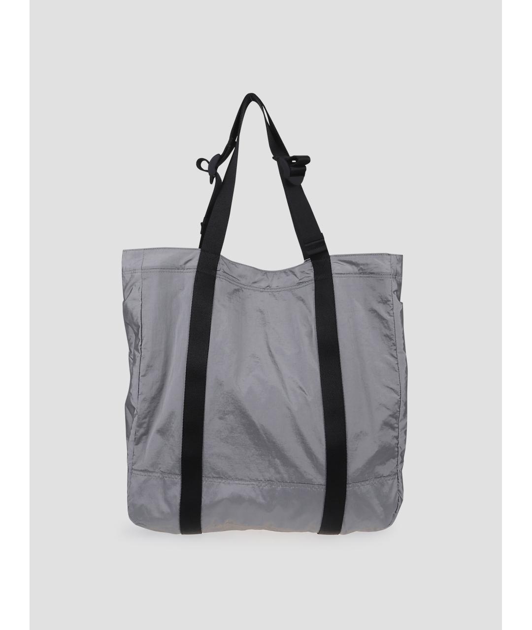 STONE ISLAND Серая сумка тоут, фото 2