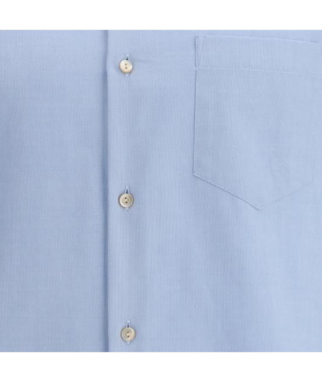 GUCCI Синяя хлопковая кэжуал рубашка, фото 2