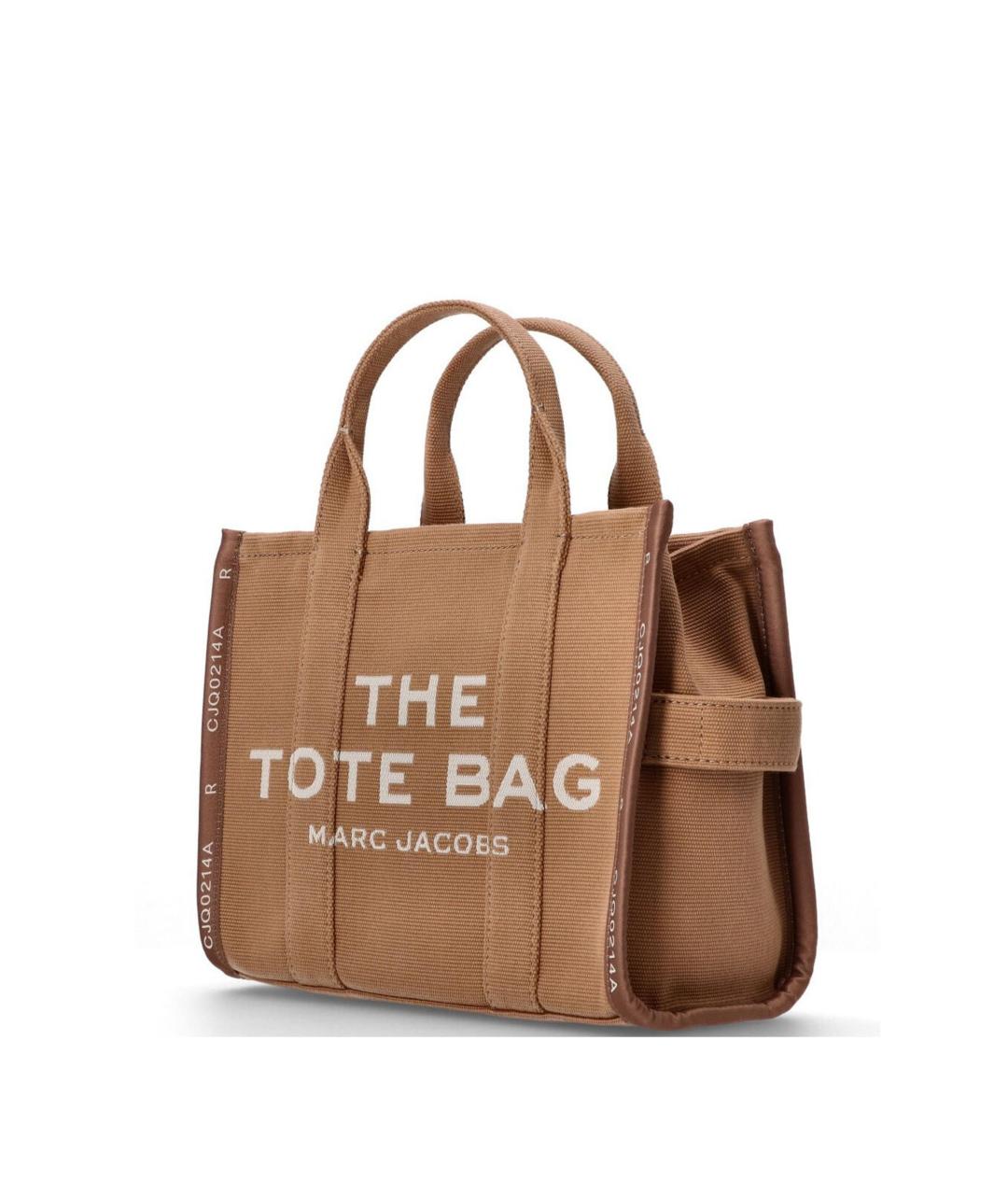 MARC JACOBS Бежевая хлопковая сумка тоут, фото 3