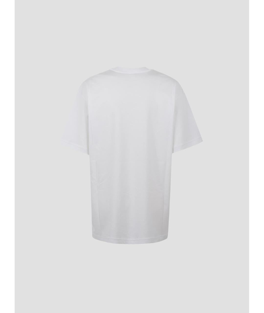 GUCCI Белая хлопковая футболка, фото 2