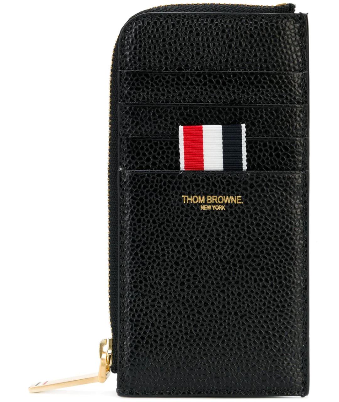 THOM BROWNE Черный кошелек, фото 1