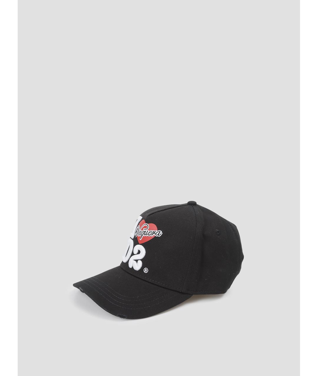 DSQUARED2 Черная кепка, фото 2