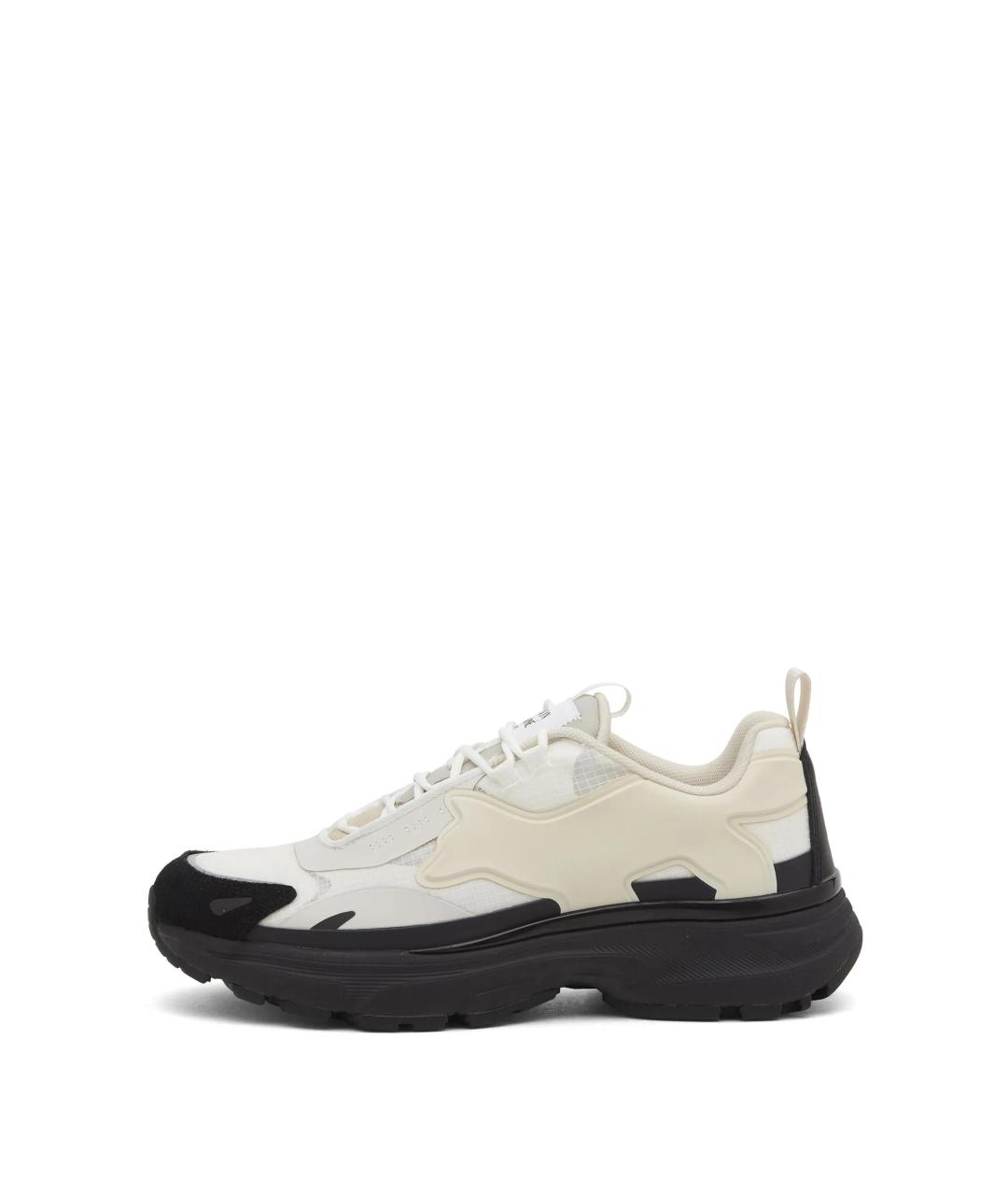 MAISON KITSUNE Мульти кожаные низкие кроссовки / кеды, фото 4