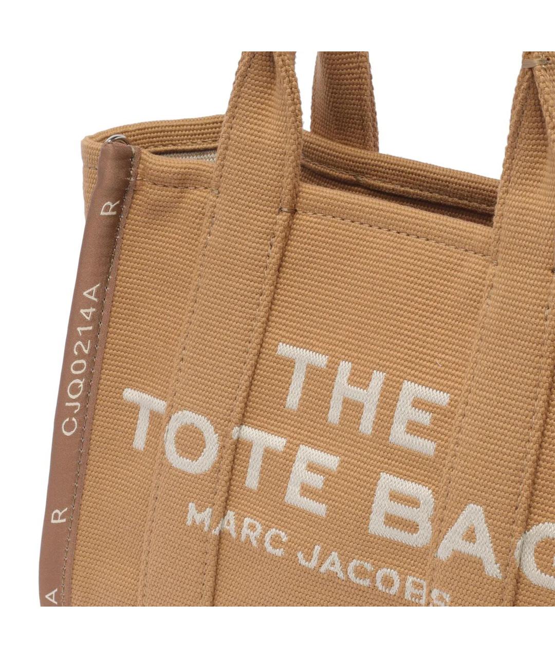 MARC JACOBS Бежевая хлопковая сумка тоут, фото 3