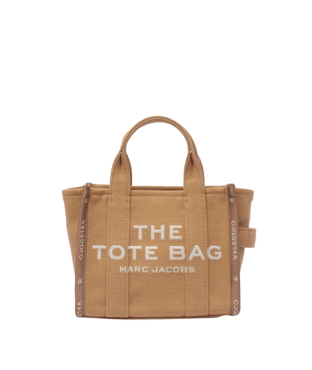 MARC JACOBS Бежевая хлопковая сумка тоут, фото 1