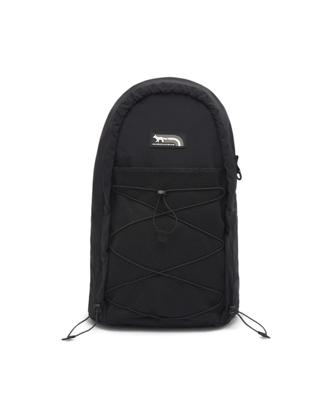 MAISON KITSUNE Черный рюкзак, фото 1