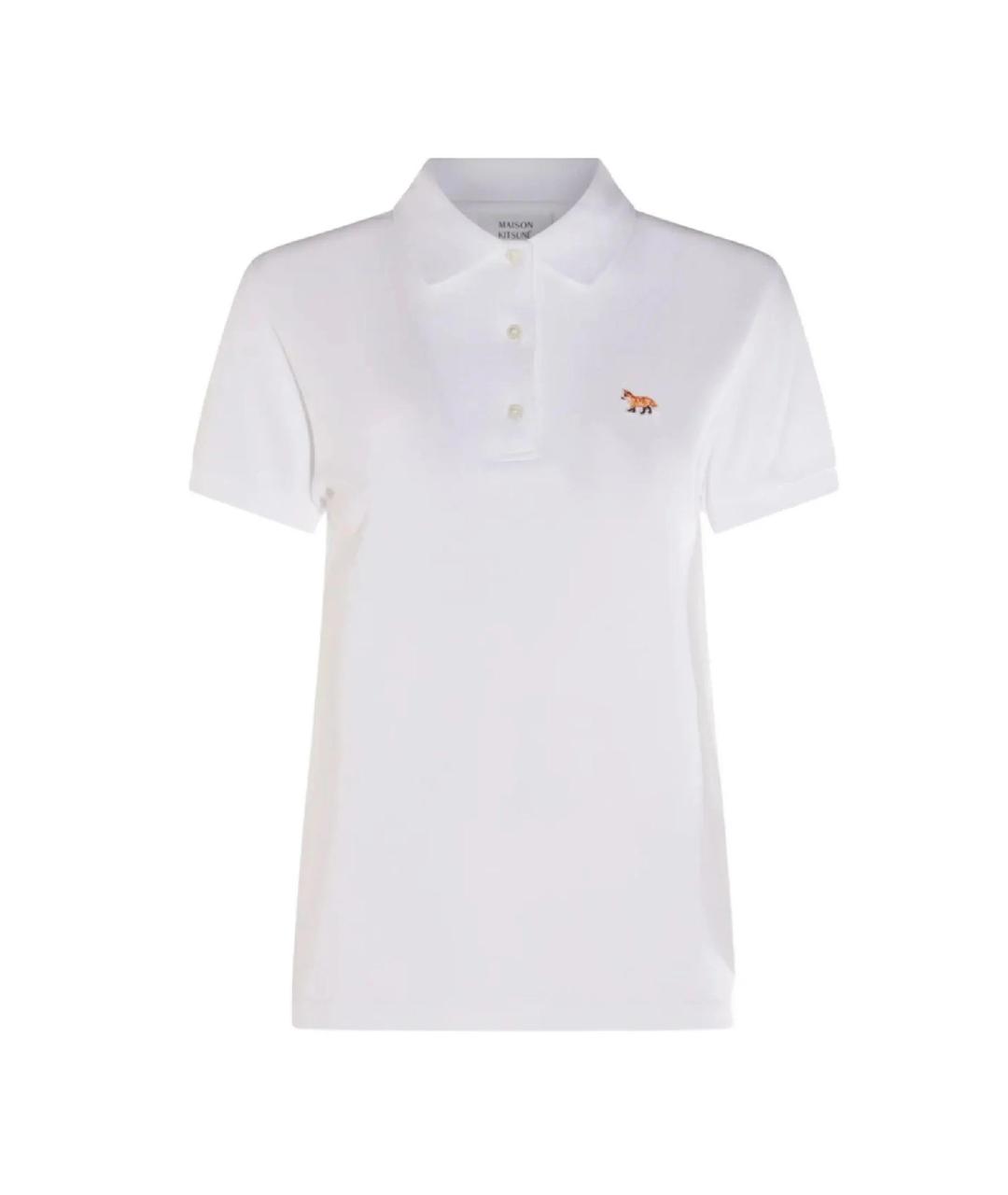 MAISON KITSUNE Черная хлопковая футболка, фото 1