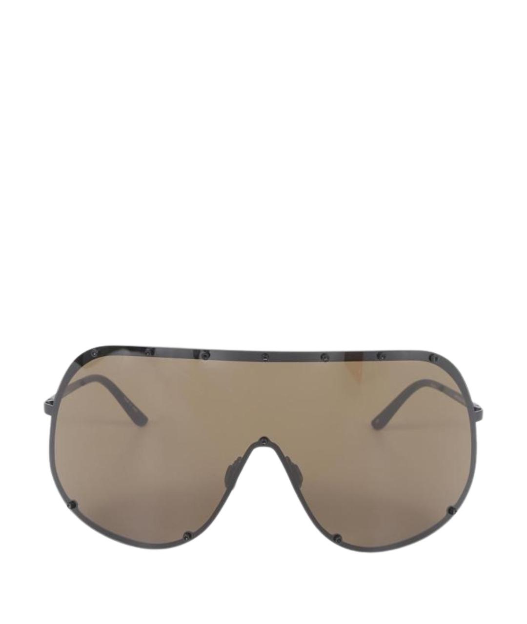 RICK OWENS Коричневые солнцезащитные очки, фото 1