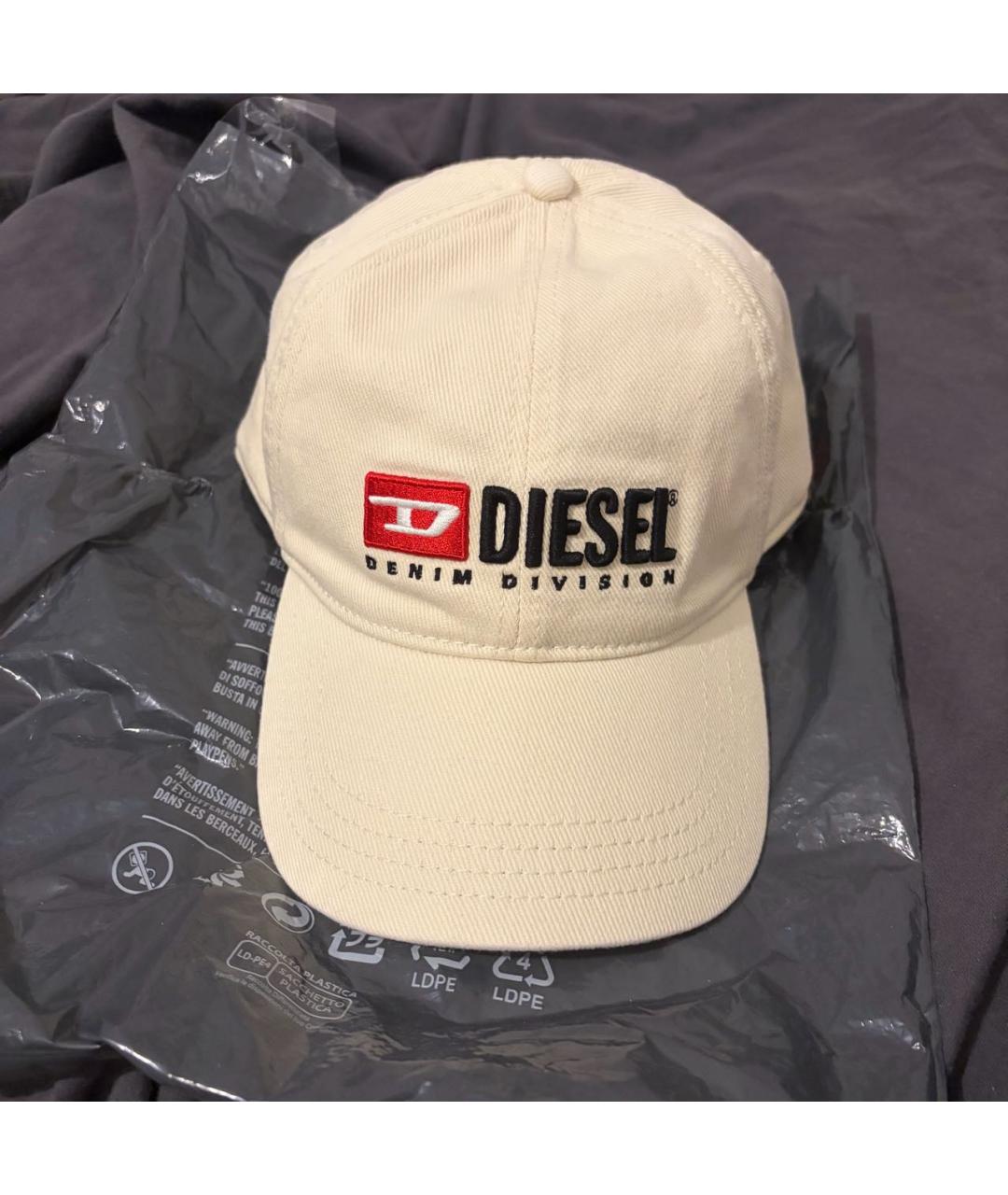 DIESEL Бежевая кепка/бейсболка, фото 6